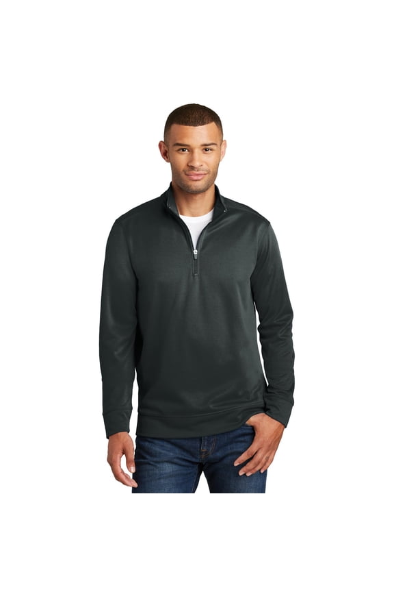 Performance Fleece 1/4-Zip Pullover Sweatshirt. PC590Q