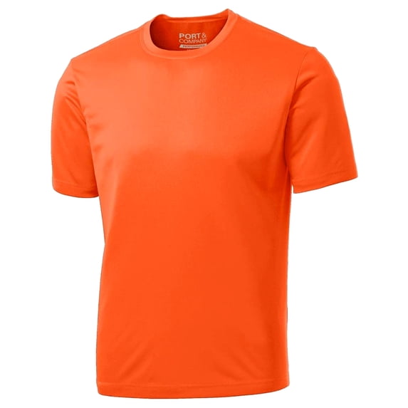 Port & Company Performance Tee-L (Neon Orange)