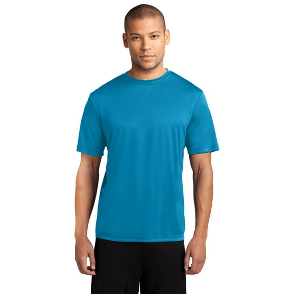 Port & Company Performance Tee-S (Neon Blue)