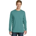 thumbnail image 1 of Port & Company Pigment Dyed Long Sleeve Pocket Tee (PC099LSP) Peacock, 4XL, 1 of 2