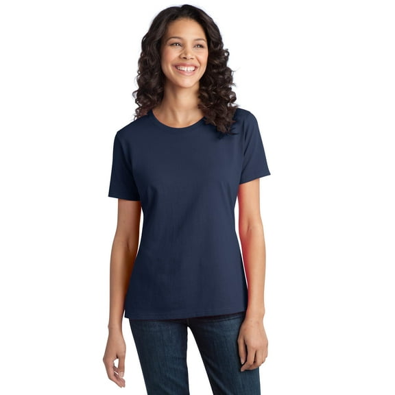 Port & Company Ring Spun Cotton TShirt (LPC150) Navy, 3XL