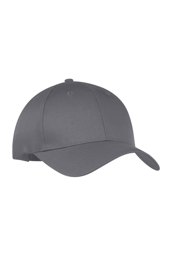 mpany   Six Panel Twill Cap-One Size (Charcoal)