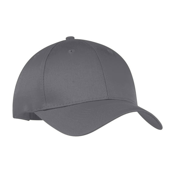 Port & Company Six Panel Twill Cap-One Size (Charcoal)