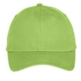 thumbnail image 1 of Port & Company Six Panel Unstructured Twill Cap-One Size (Lime), 1 of 4