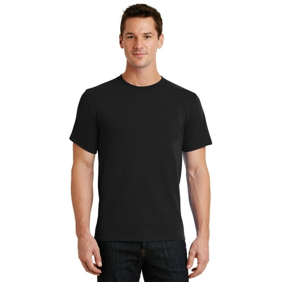 Port & Company TShirt (PC61) Jet Black, 6XL