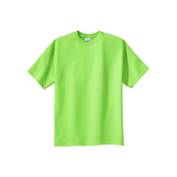 Port & Company Tall 100% Cotton Essential Tshirt, Lime 2XLT