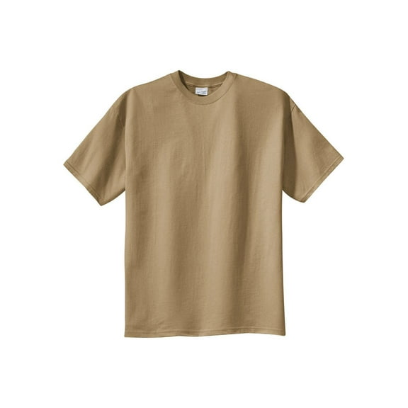 Port & Company Tall 100% Cotton Essential Tshirt, Sand LT