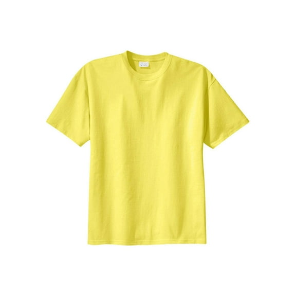 Port & Company Tall 100% Cotton Essential Tshirt, Yellow 2XLT