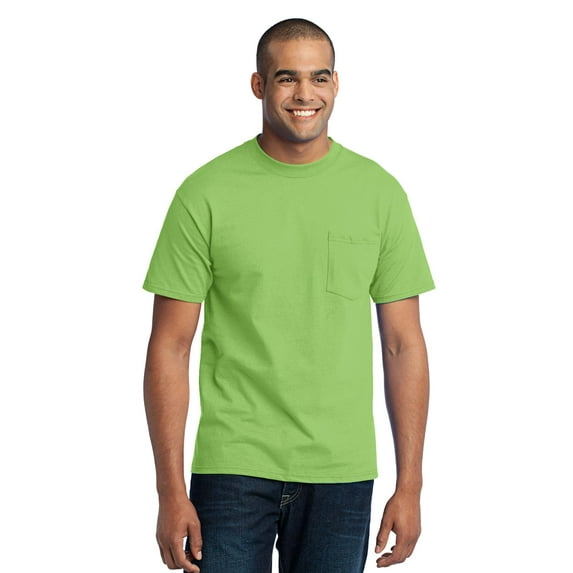 Port & Company Tall Core Blend Pocket Tee