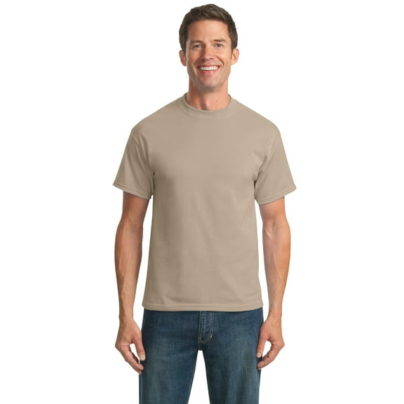 Port & Company Tall Core Blend Tee-3XLT (Desert Sand)