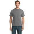thumbnail image 1 of Port & Company Tall Core Blend Tee-LT (Medium Grey), 1 of 3