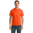 thumbnail image 1 of Port & Company Tall Core Blend Tee-LT (Safety Orange), 1 of 3