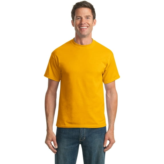 Port & Company Tall Core Blend Tee. PC55T - LT Gold