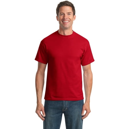 Port & Company Tall Core Blend Tee-XLT (Red)