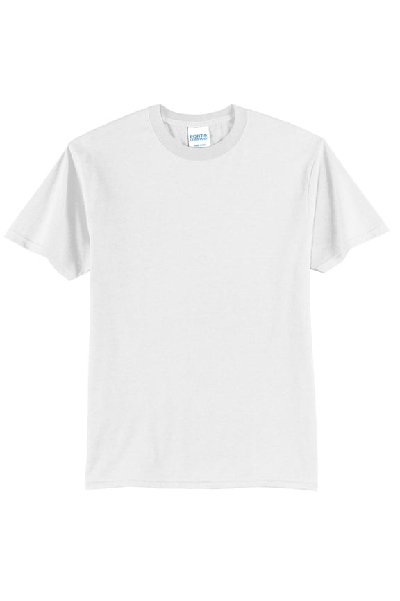 mpany Tall Core Blend Tee-XLT (White)