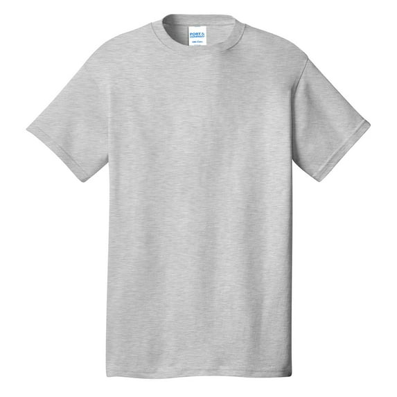 Port & Company Tall Core Cotton Tee PC54T - LT Ash