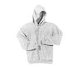 thumbnail image 1 of Port & Company Tall Essential Fleece Pullover Hooded Sweatshirt-LT (Ash), 1 of 4