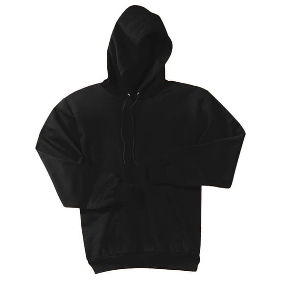 Port & Company Tall Essential Fleece Pullover Hooded Sweatshirt-XLT (Jet Black)