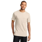 Port & Company - Tall Essential Pocket Tee Pc61pt - Natural - XLT