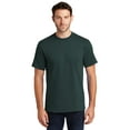thumbnail image 1 of Port & Company - Tall Essential T-Shirt. PC61T Dark Green, 1 of 3