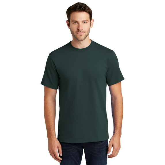 Port & Company - Tall Essential T-Shirt. PC61T Dark Green
