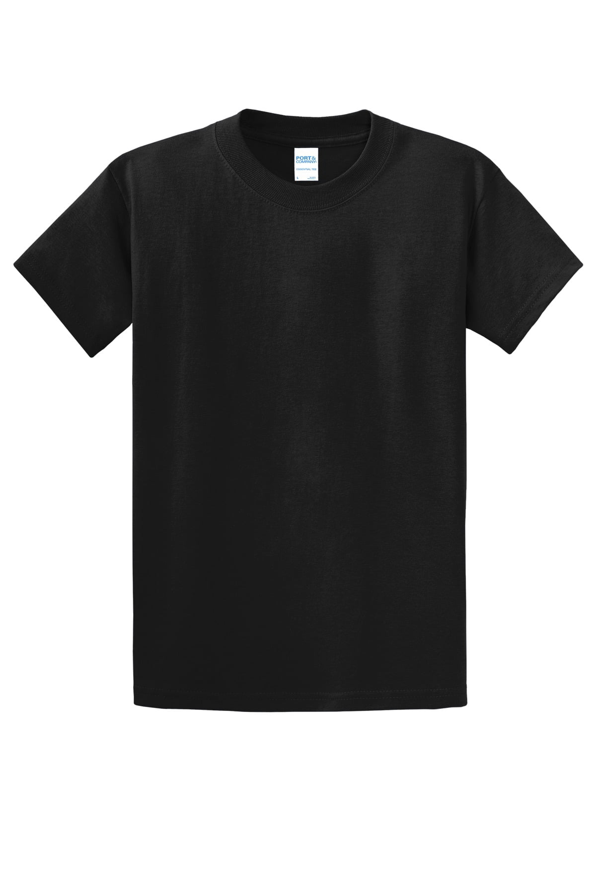 トップス OVY Original Fabric pac T-shirts black M Port & Company - Tall Essential T-Shirt. PC61T Jet Black - Walmart.com