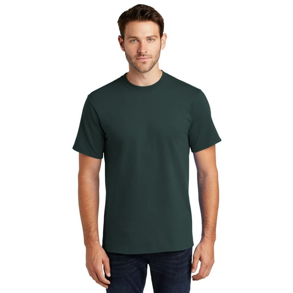 Port & Company - Tall Essential Tee. PC61T Dark Green