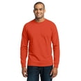 thumbnail image 1 of Port & Company PC55LST Mens Tall Long Sleeve 50/50 Cotton/Poly T-Shirt Tee Shirt, 1 of 3
