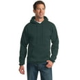 thumbnail image 1 of Port & Company Tall Pullover Hooded Sweatshirt (PC90HT) Dark Green, 3XLT, 1 of 3