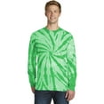 thumbnail image 1 of Port & Company Tie Dye Long Sleeve Tee-XL (Kelly), 1 of 6