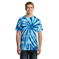 thumbnail image 1 of Tie-Dye Tee. Royal. 3XL, 1 of 1