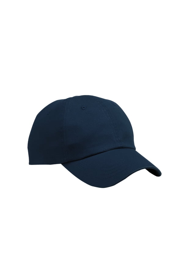 Washed Twill Cap-One Size (Navy)
