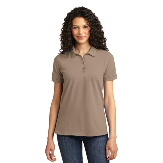 Port & Company Women's 50/50 Pique Polo