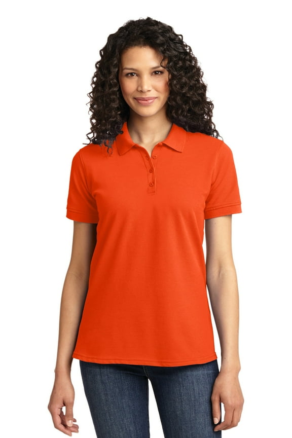 mpany Women's Core Blend Pique Polo. LKP155