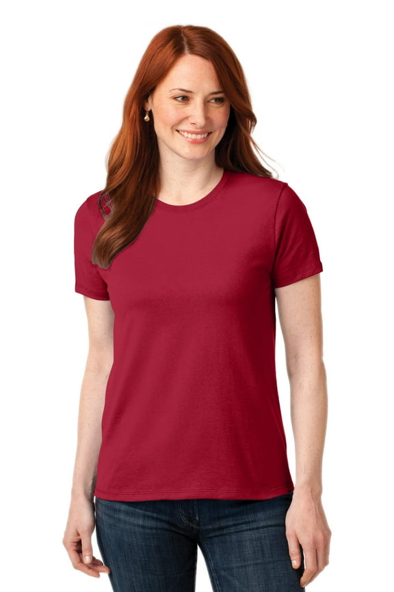 mpany Women's Core Blend Tee. LPC55