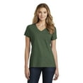 thumbnail image 1 of Port & Company Women's Fan Favorite Blend V-Neck Tee. LPC455V, 1 of 4