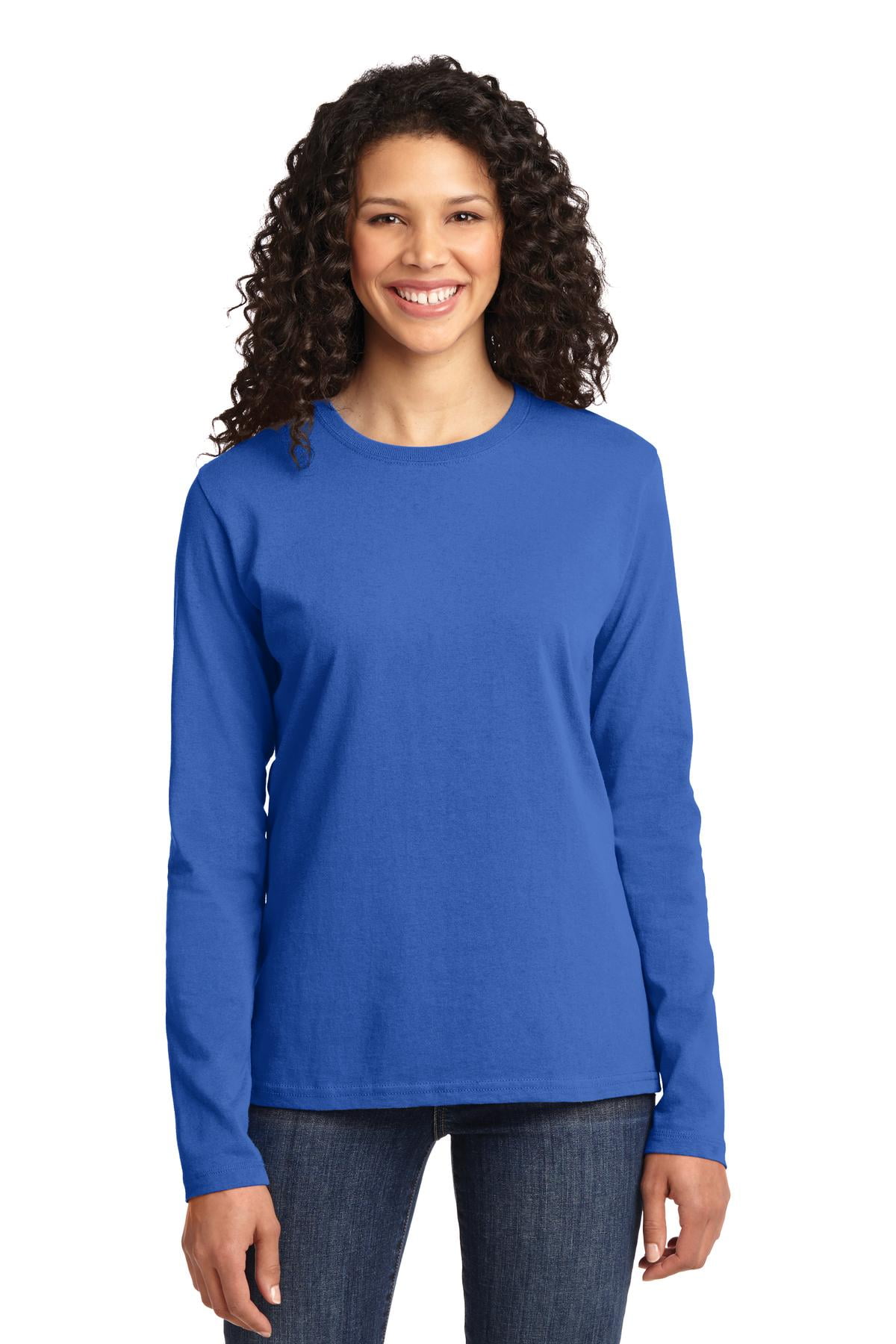 Women'S Premium Cotton Printed Full Sleeve T-Shirts