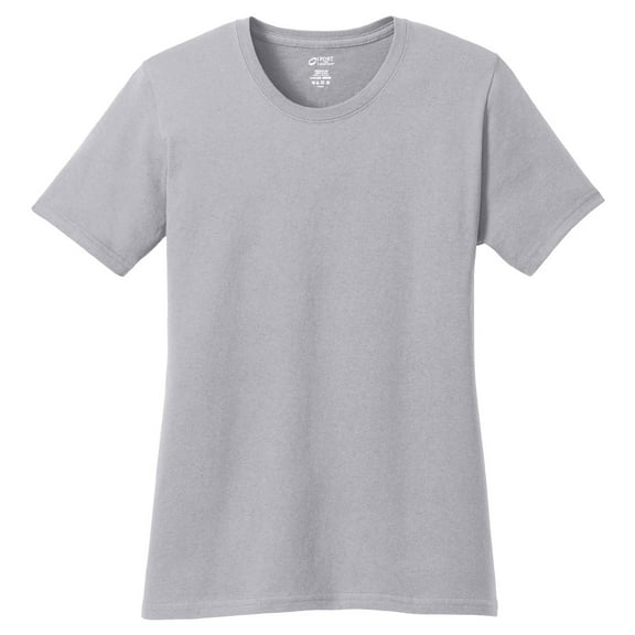 Port & Company Womens Coverseamed Neck T-Shirts