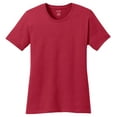 thumbnail image 1 of Port & Company Womens Coverseamed Neck T-Shirts, 1 of 1
