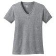 thumbnail image 1 of Port & Company Womens V-Neck Fashion T-Shirts, 1 of 1