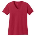 thumbnail image 1 of Port & Company Womens V-Neck Fashion T-Shirts, 1 of 1