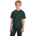 thumbnail image 1 of Port Company Youth 5.4-oz Cotton T-Shirt Dark Green XS., 1 of 1