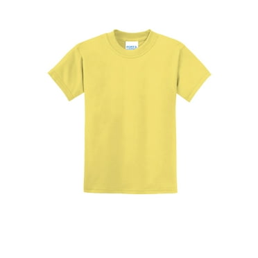 Port Company Youth Core Blend Tee-XL (Yellow)