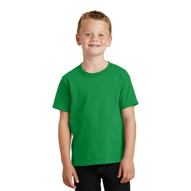 Port & Company - Youth Core Cotton Tee - Walmart Business Supplies