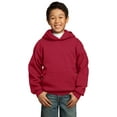thumbnail image 1 of Port & Company Youth Core Fleece Pullover Hooded SweatShirt PC90YH, 1 of 5