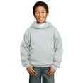thumbnail image 1 of Port & Company Youth Core Fleece Pullover Hooded Sweatshirt-M (Ash), 1 of 6