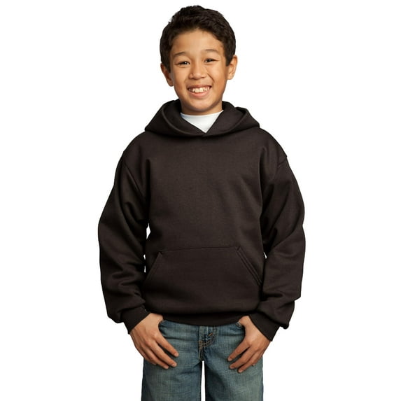 Port & Company ® - Youth Core Fleece Pullover Hooded Sweatshirt. PC90YH