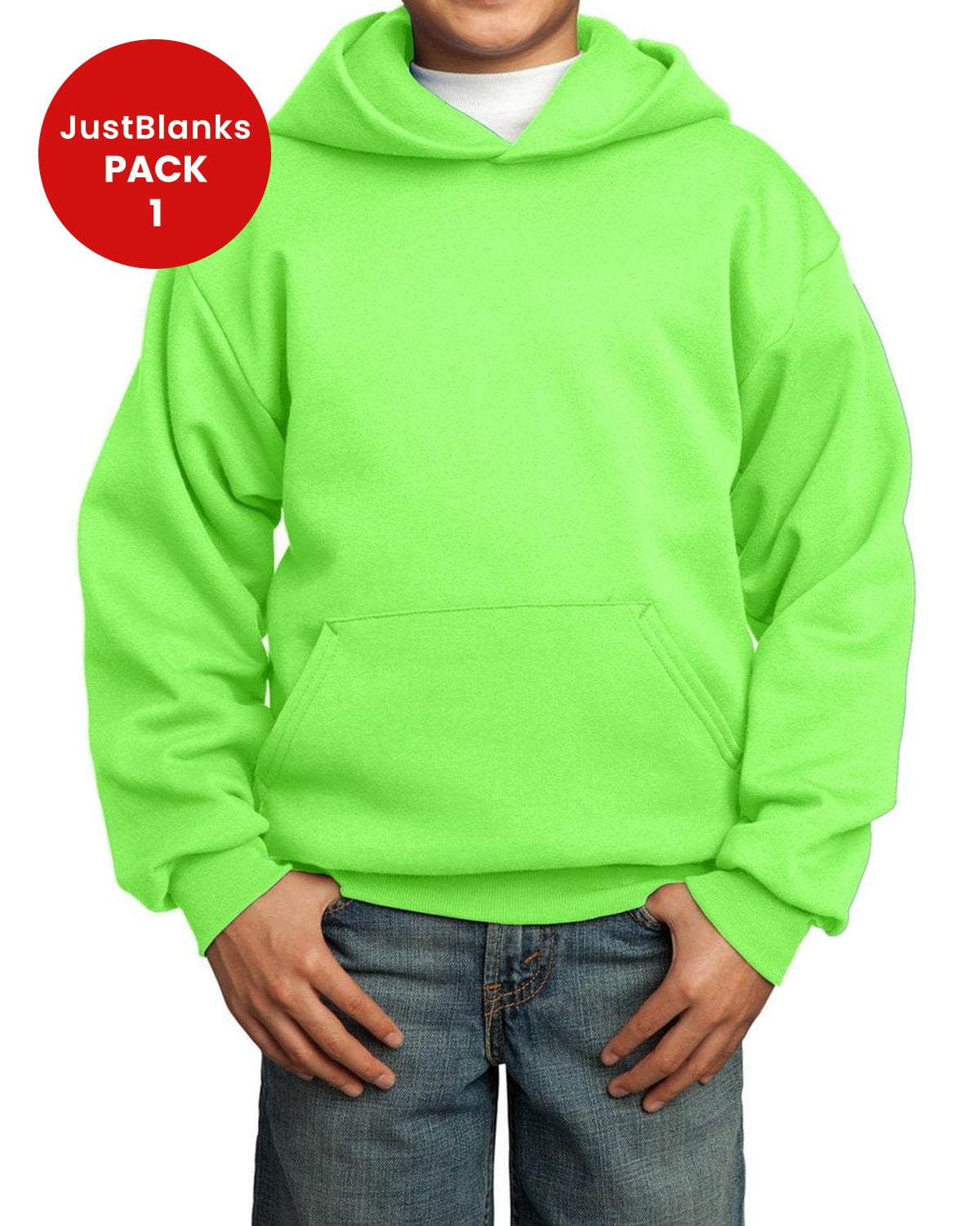 Neon green hoodie walmart hotsell