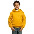 thumbnail image 1 of Port & Company Youth Core Fleece Pullover Hooded Sweatshirt-XS (Gold), 1 of 5