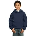 thumbnail image 1 of Port & Company Youth Core Fleece Pullover Hooded Sweatshirt-XS (Navy), 1 of 5